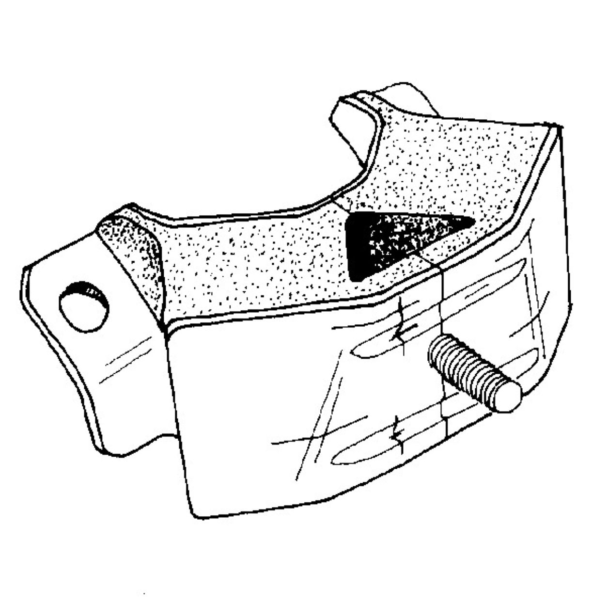 A0013 - Apoio Motor Tras