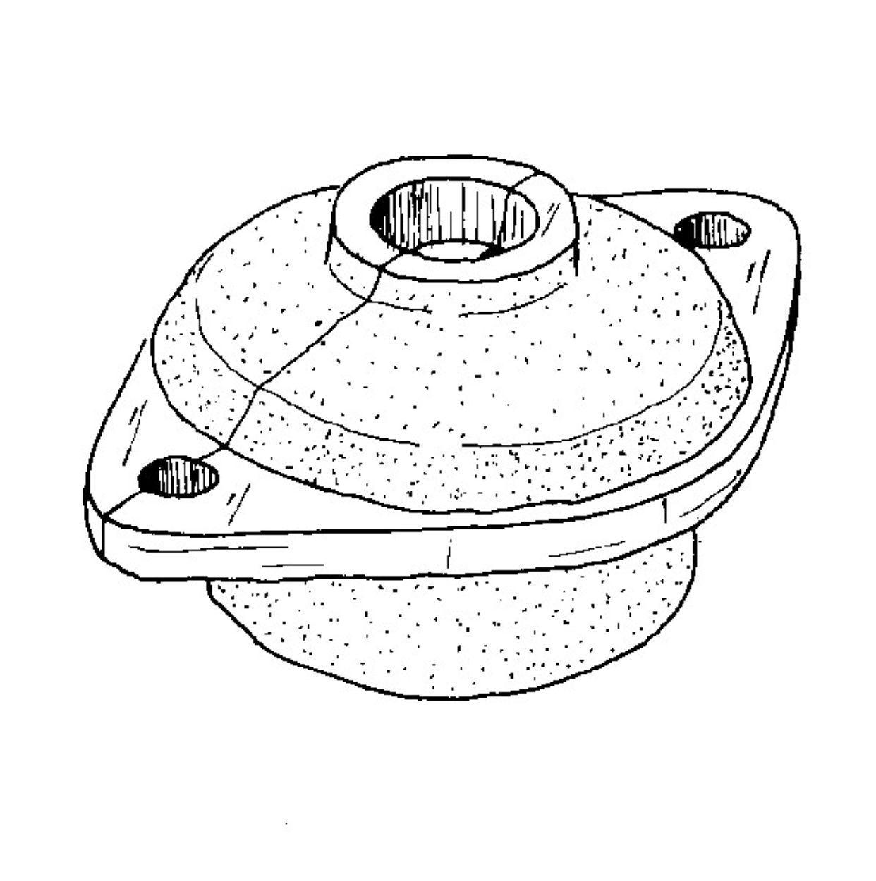 A0062 - Apoio Suporte Do Motor Coxim