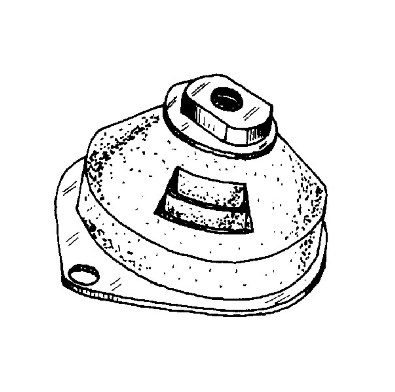 A0150D - Apoio Motor Direito