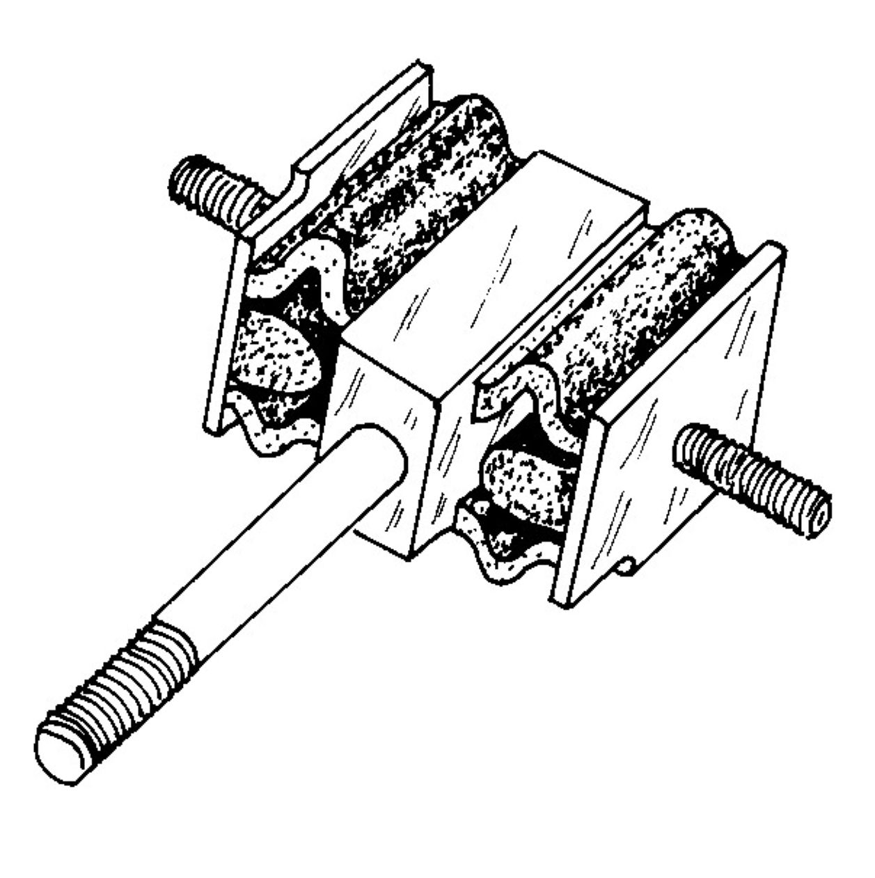 A0331 - Apoio Motor Esquerdo 