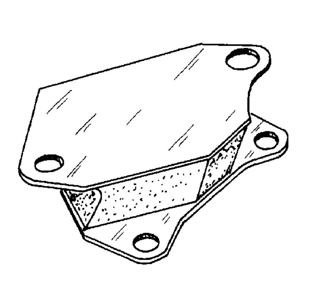 A0364 - Apoio Motor Direito