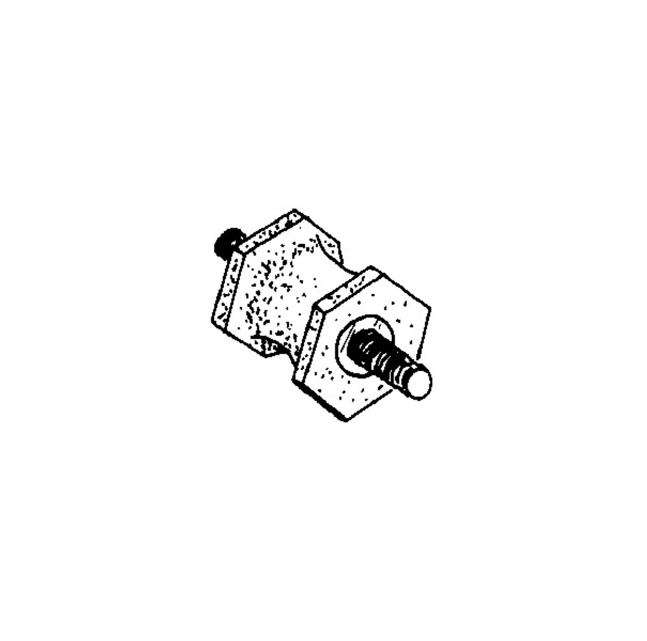 A0583 - Apoio Escape ( Perno 6mm )