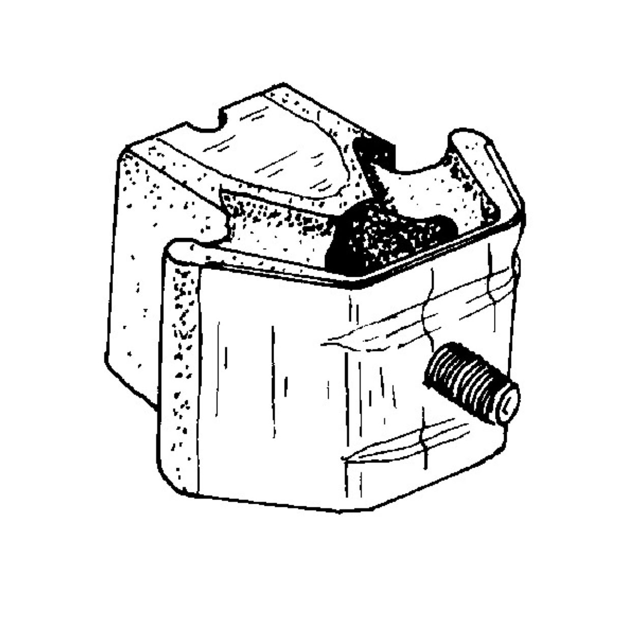 A0649 - Apoio Motor ( Gasta 2 Unidades )