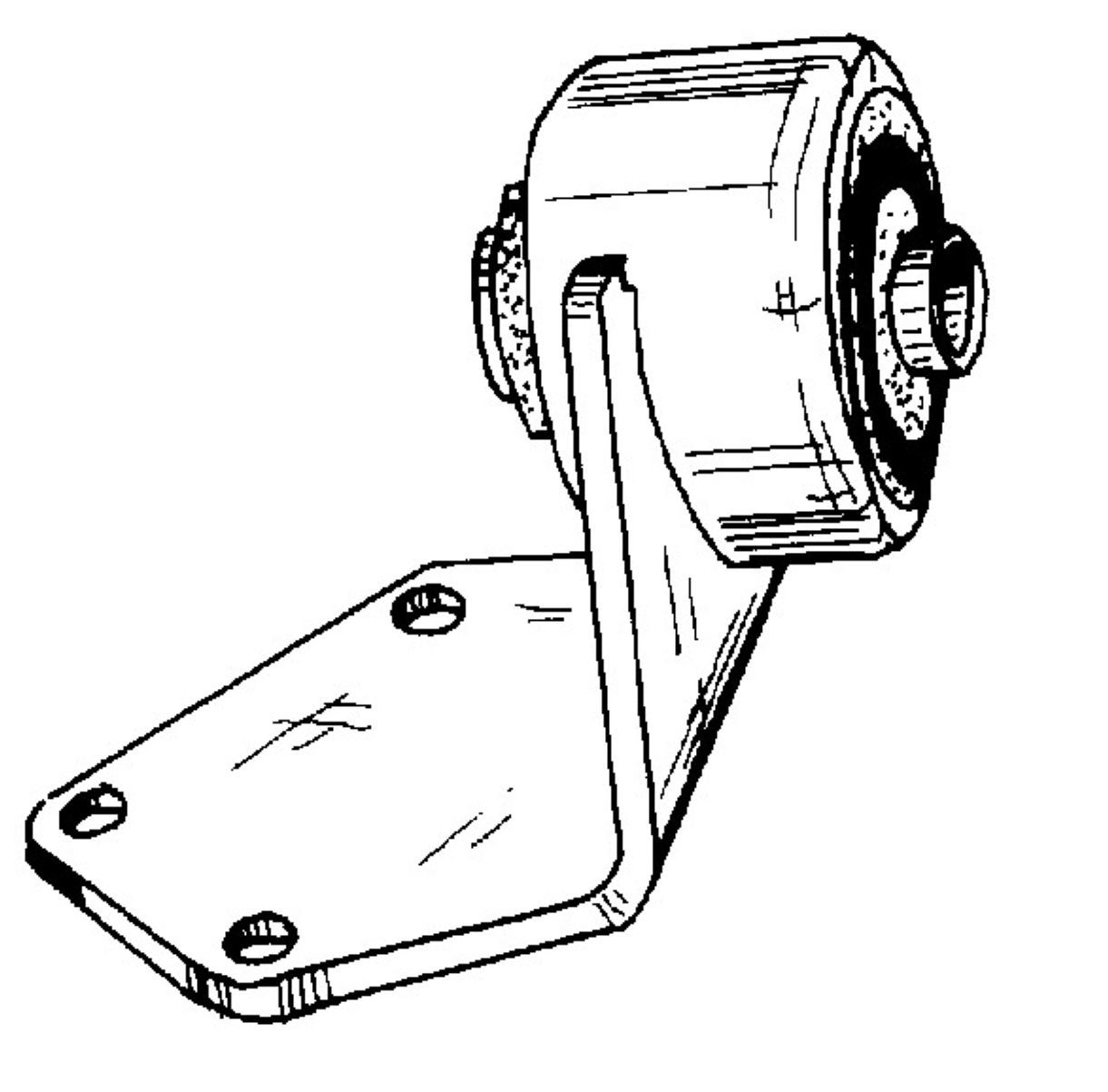 A0660-I - Apoio Motor Direito