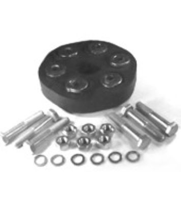 D0013-C - Cardan TransmissÃo D132x24mm 6 Furos 10mm Entre Furos 90mm C/parafusos 