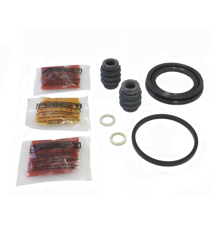 KUBT3019 - Kit Borrachas Travao PinÇa Frente Nih 51mm