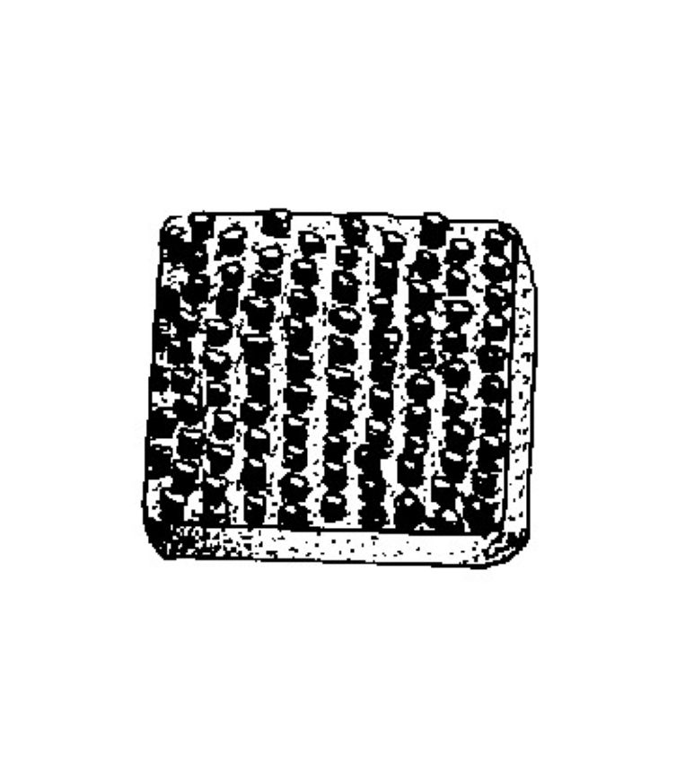 P0010-R - Capa De Pedal TravÃo E Embraiagem