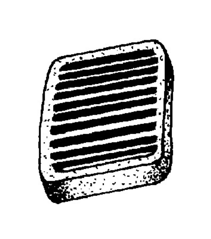 P0080 - Capa De Pedal TravÃo E Embraiagem