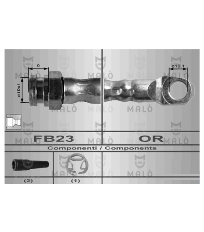 RT08513 - Tubo De TravÃo TrÁs Lh-rh