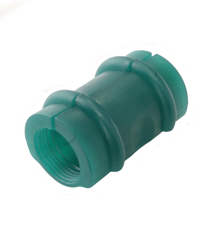 T0053-P - Batente Barra Estabilizadora Frente Centro Furo 22mm Cor Verde ( Gasta 2 Unidades )